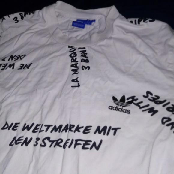 Adidas "the brand with the 3 stripes" tee - Picture 2 of 7
